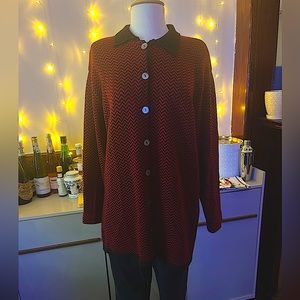 Vintage Lord & Taylor Zig Zag sweater